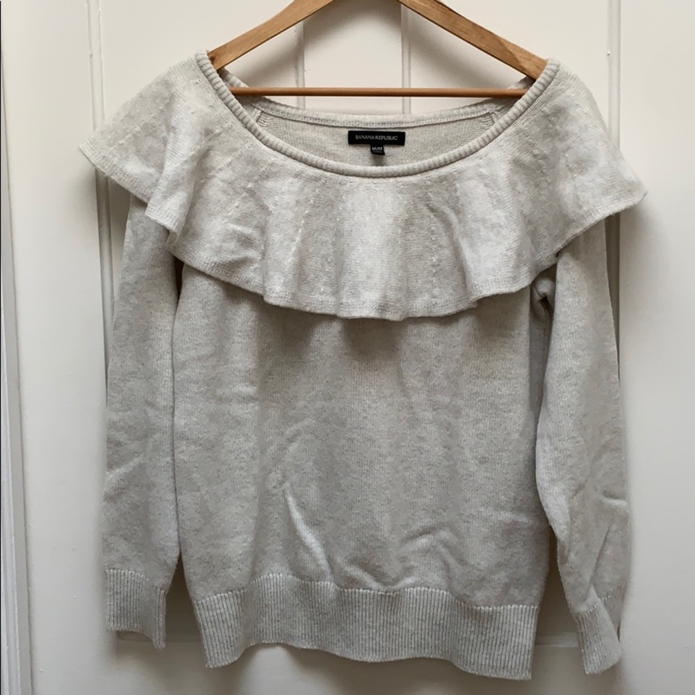 Banana Republic off the shoulder sweater